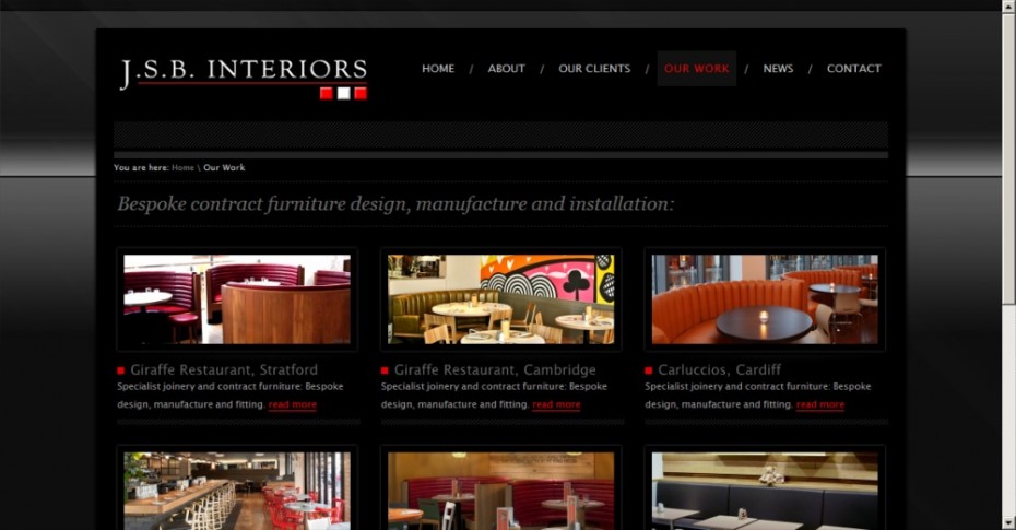 Interior designer webdesign 3