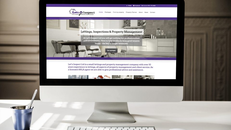 Branding, web design and marketing campaign for property management company