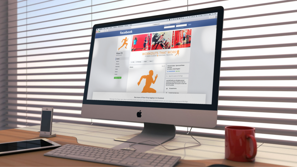 Social Media Page Design for Fitness Instructor