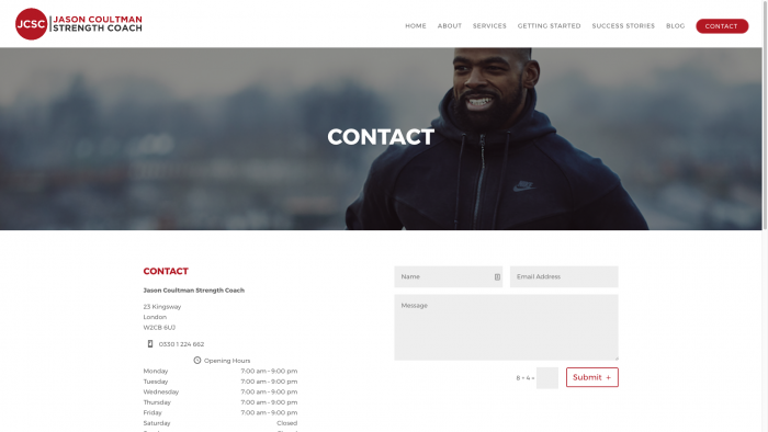 JC3 700x394 - Website design for personal trainer in London