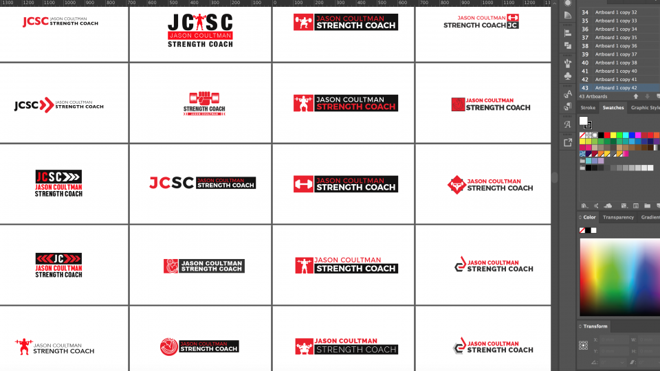 Logo design for personal trainer in London