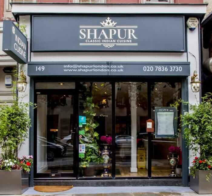 Our new branding for Shapur Indian Restaurant