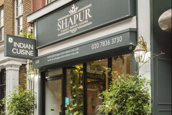 Our branding for Shapur Indian Restaurant