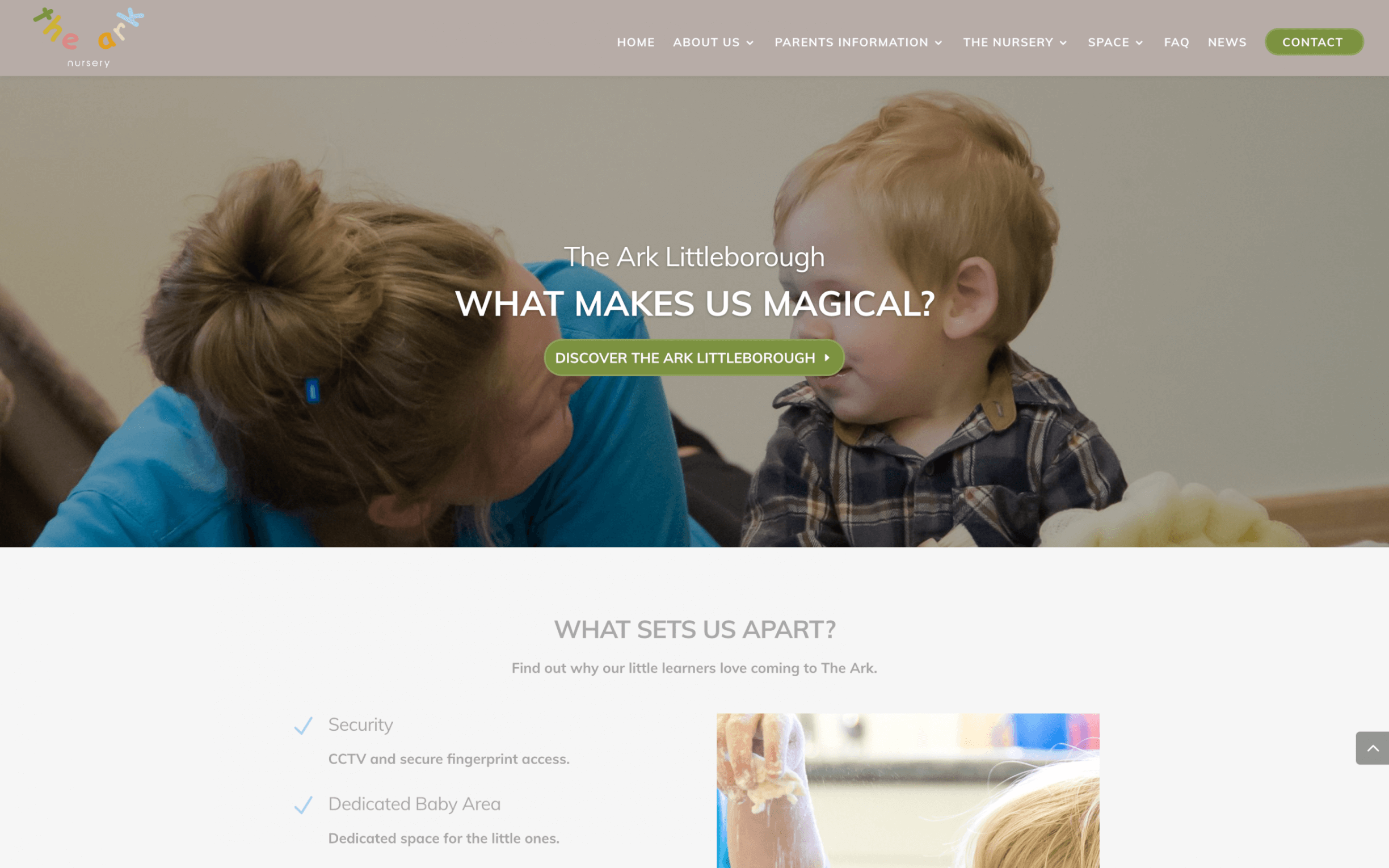 site design for new nursery school Alloy Marketing Ltd
