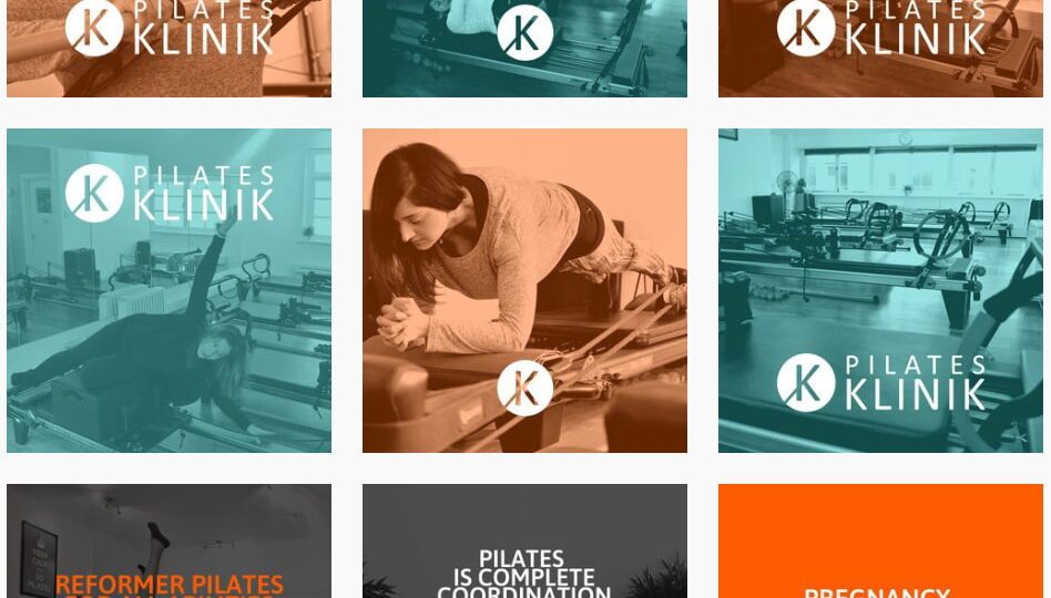 Social media for pilates studio in London
