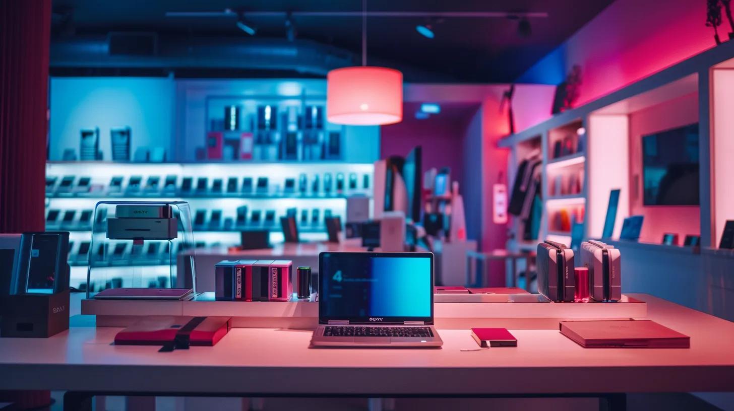 a modern ecommerce website interface, showcasing vibrant colour palettes and sleek, intuitive navigation, illuminated by soft ambient lighting, emphasising the seamless user experience essential for driving conversion rates.
