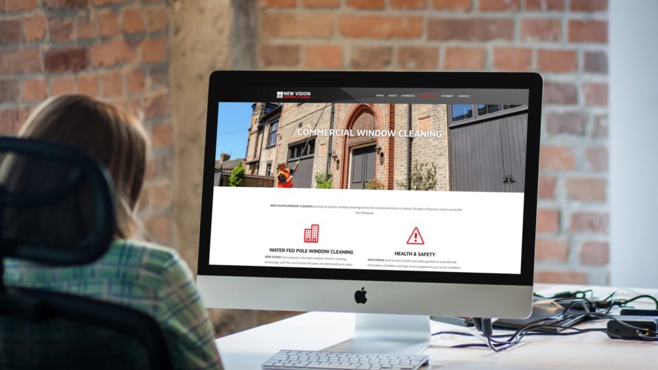 Website design for window cleaning business